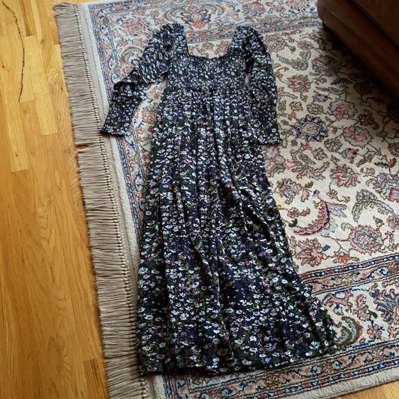 Ganni Georgette Floral Maxi Dress - 36 - Picture 3 of 10